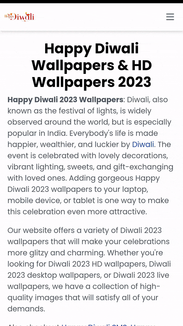 Happy Diwali Wallpapers 2024