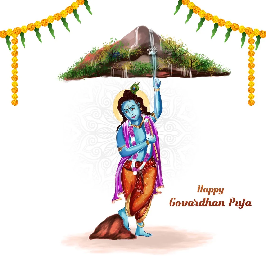 Happy Govardhan Puja HD Wallpapers