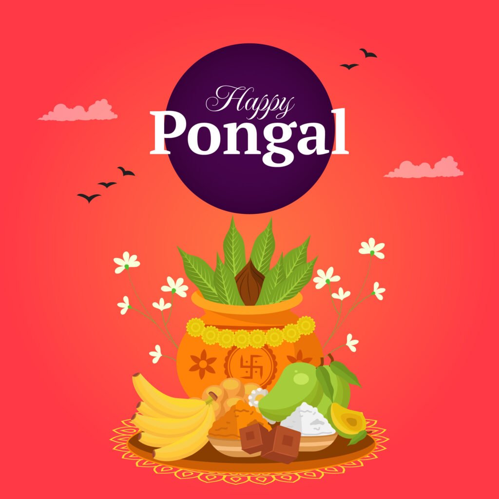 Happy Pongal 2024 Images, Pongal Kolam, Wishes In Tamil